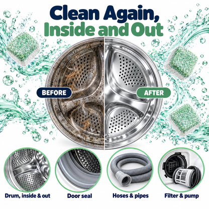 Washing Machine Deep Clean Tablets