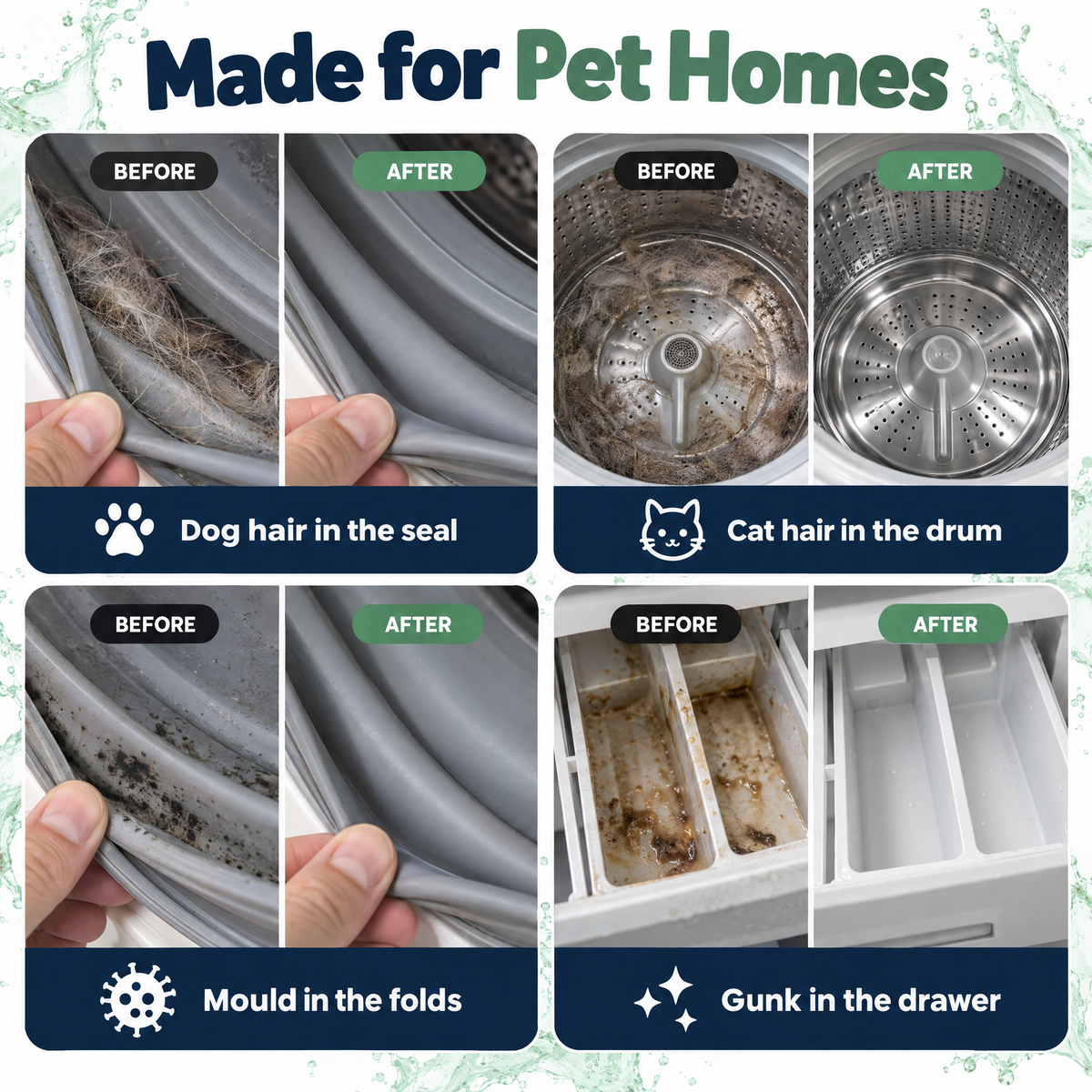 Washing Machine Deep Clean Tablets
