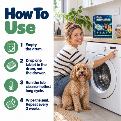 Washing Machine Deep Clean Tablets